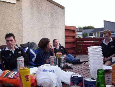Q christens his new BBQ - photo 4