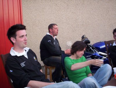 Q christens his new BBQ - photo 5